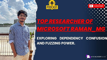 Ep 01 :  Exploring Dependency Confusion and Fuzzing Power with RamanMG, Top Researcher of  MSRC MVR