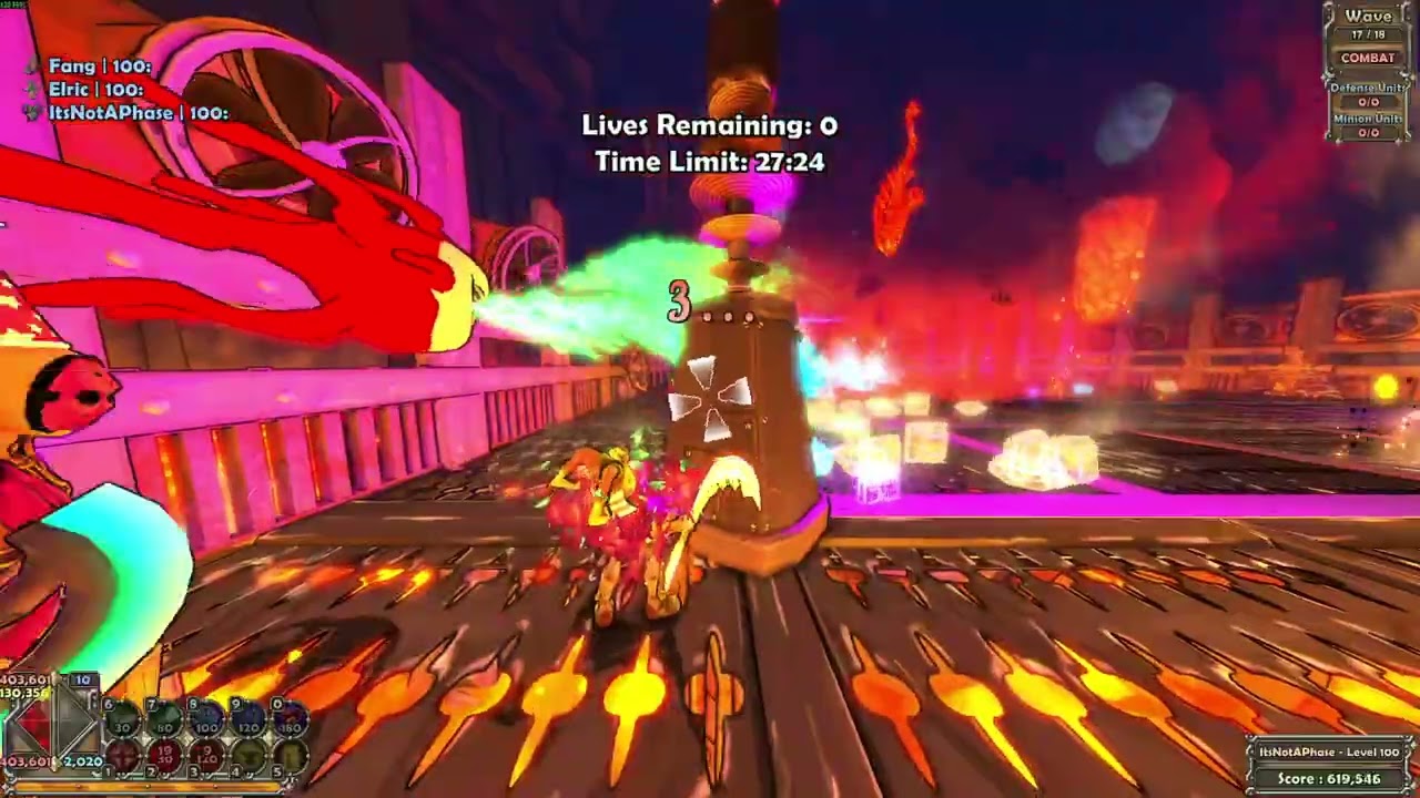 Dungeon Defenders - Boss Rush 2 - NMHC - Trio w/ Who and Taco