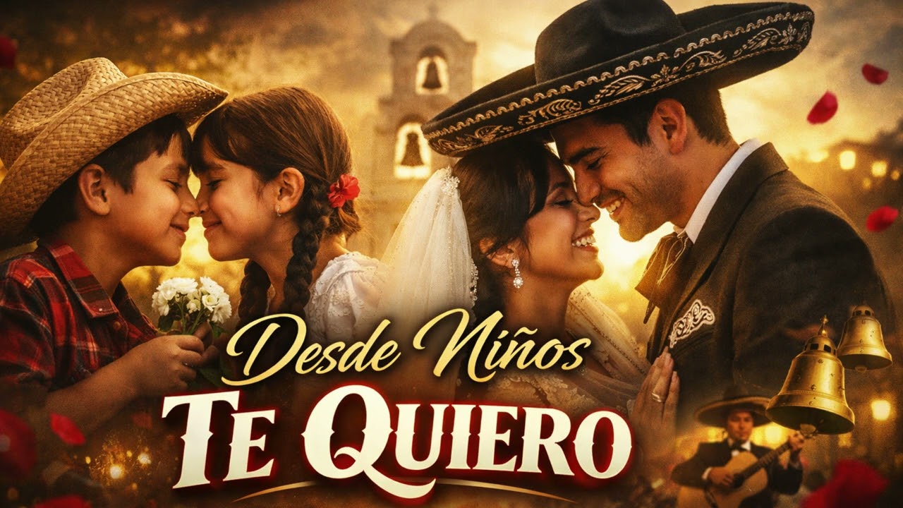 Desde Niños Nos Amamos ❤️ | La Ranchera Más Bonita de Amor Verdadero (Historia Que Te Hará Llorar)