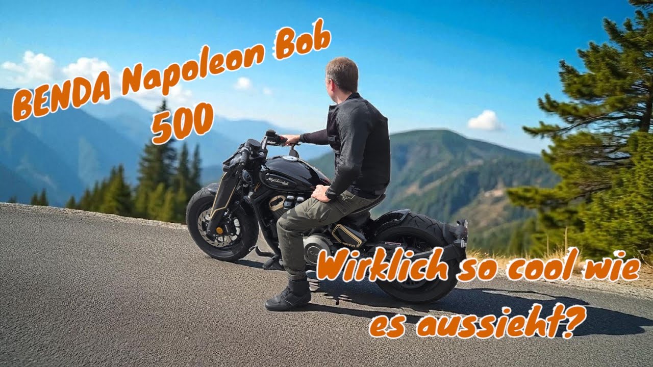 BENDA NAPOLEONBOB 500 | Was ein geiles Moped | V-Motor mit Top Sound