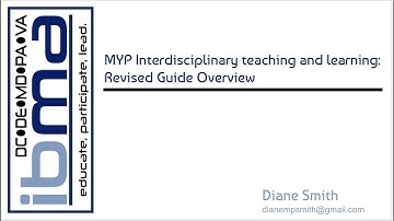 MYP Interdisciplinary Revised Guide Overview