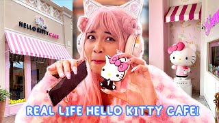 I went to My Hello Kitty Cafe in REAL LIFE!