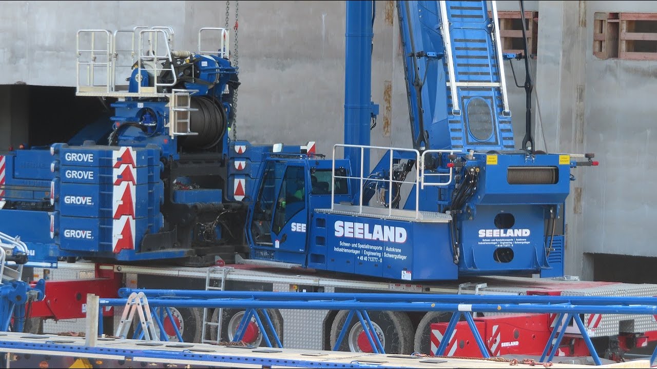 SEELAND - Abrüsten GROVE GMK 6400-1