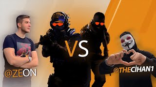 Zeon İzleyi̇ci̇si̇ İle Csgoda Vs Atiyor Çok Si̇ni̇rlendi̇ 