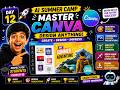 AI Summer Camp Day 12 🚀 | Master Canva for Design, Posters & Presentations