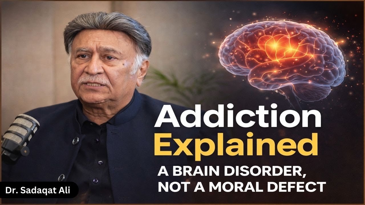 Addiction Explained: A Brain Disorder, Not a Moral Defect | Dr. Sadaqat Ali