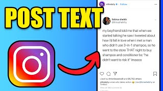 How To Post Text On Instagram | Post Long Text On Instagram screenshot 3
