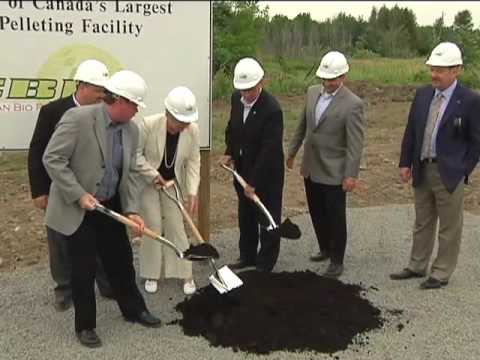 The Source July 28 Canadian Bio Pellet break ground