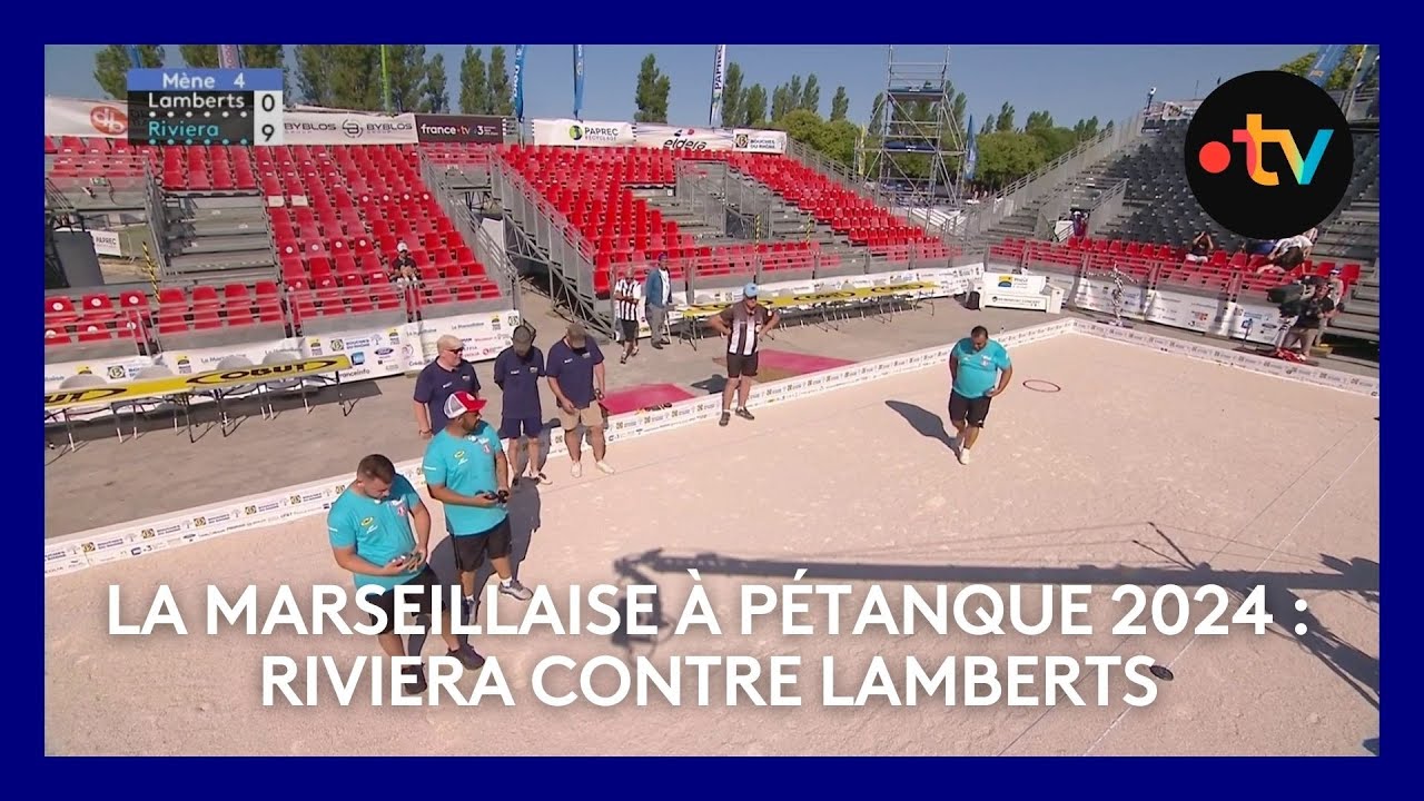 Miniature : Mondial la Marseillaise à pétanque 2024 : 1er tour Riviera contre Lamberts
