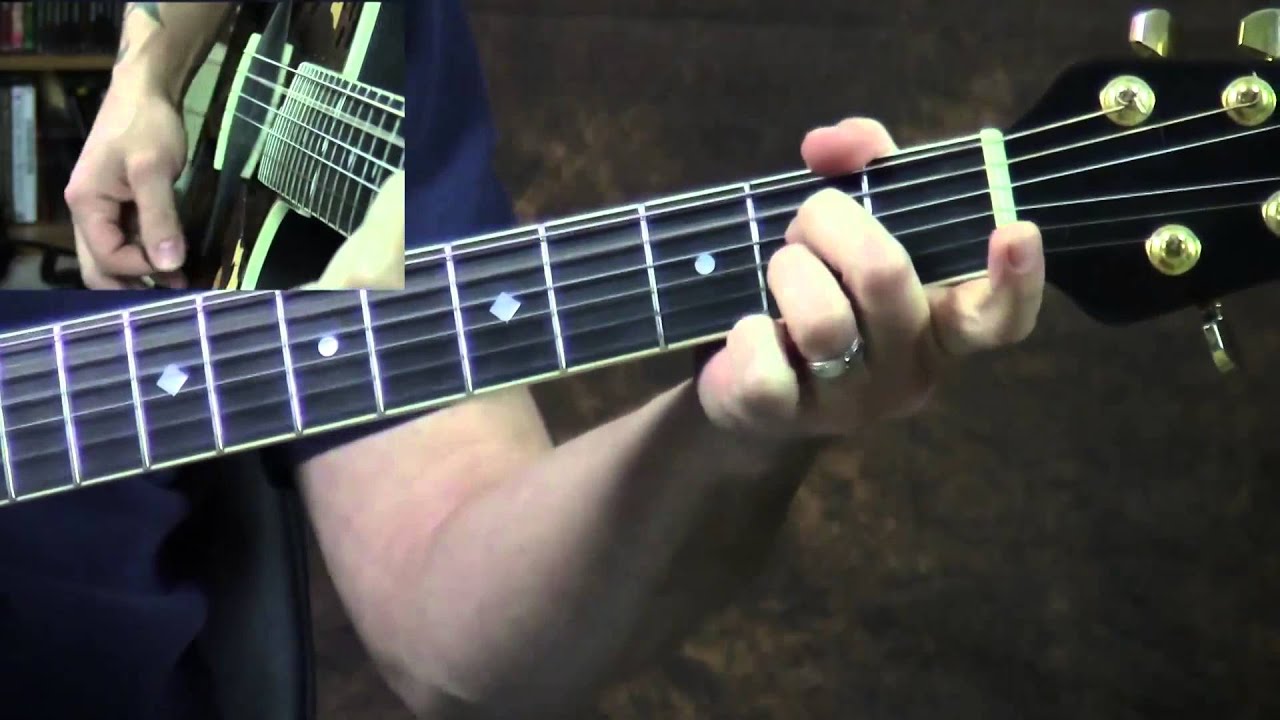 Steve Stine Guitar Lesson - Learn How To Play Hole Hearted by Extreme part 2
