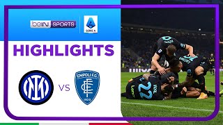 Inter Milan 4-2 Empoli | Serie A 21/22 Match Highlights