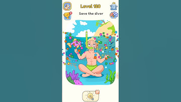 Dop 5 level 120 Save the diver #shorts #mobilegame #gameplay