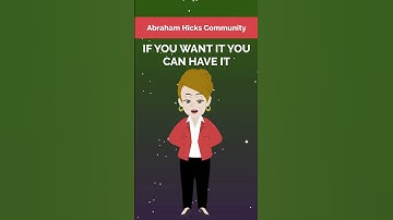 Abraham Hicks ~ ‎IF YOU WANT IT YOU CAN HAVE IT (#Shorts) #abrahamhickswisdom #abrahamhicks #LOA