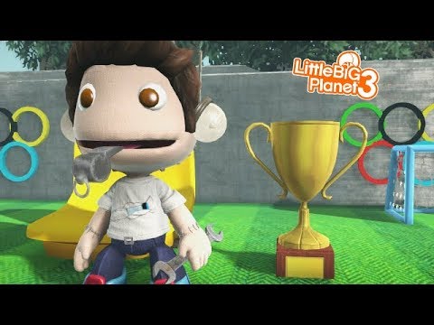 LittleBIGPlanet 3 - Gvel at the OLYMPICS! [Funny Short by GVEL232] - Playstation 4
