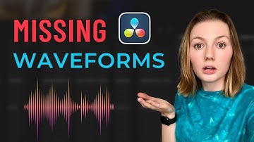 Missing Waveforms in DaVinci Resolve WORKAROUND