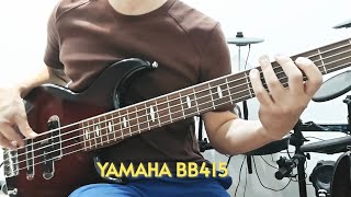 Yamaha BB415 bass testing demo