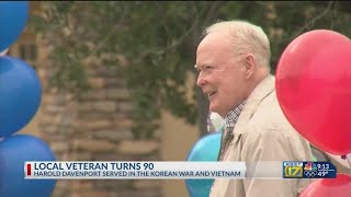 Local veteran celebrates his 90th birthday