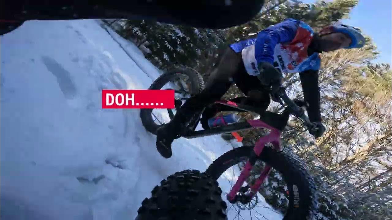 2024 Empire State Winter Games Fat Bike 1st Lap Gopro Pro 4K POV