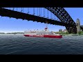 Spirit of tasmania iii  leaving sydney  virtual sailor ng