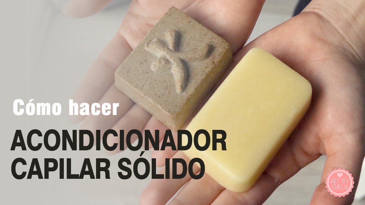 Acondicionador sólido vegano de Ylang ylang