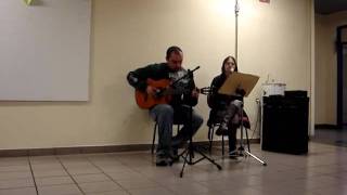 Ana Lucia Azambuja e Marcelo Vaz - Milhares de sambas (Ana Carolina).MPG