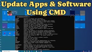 Update Apps and Software using CMD in Windows screenshot 5