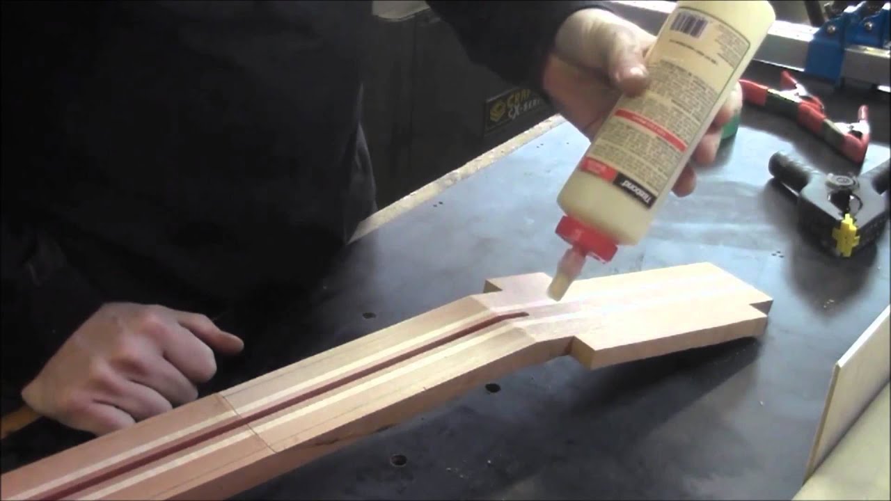 How to Build an Electric Guitar Video 4Headstock pt 1 YouTube