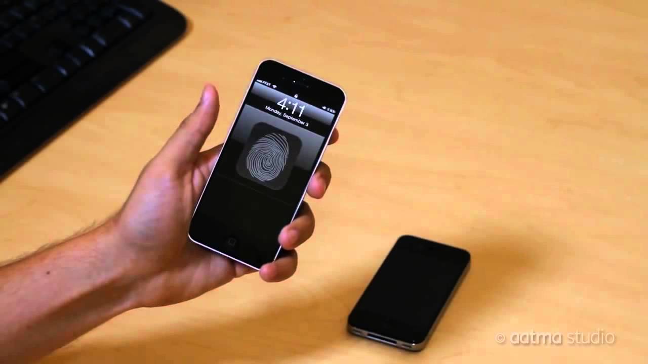 Concept de l'Iphone 5S ! Déverrouiller son Iphone avec son empreinte
