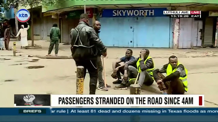 Nairobi CBD turns into ghost town for most of the morning amid Saba Saba tension