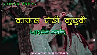 majhi dai le jaalai hanyo / kafal gedi kutukai - Mahesh Budhathoki , Sindhu Malla #lyricssong