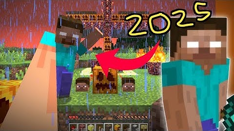 (No Mod??!!) How to summon Herobrine in minecraft (2025)