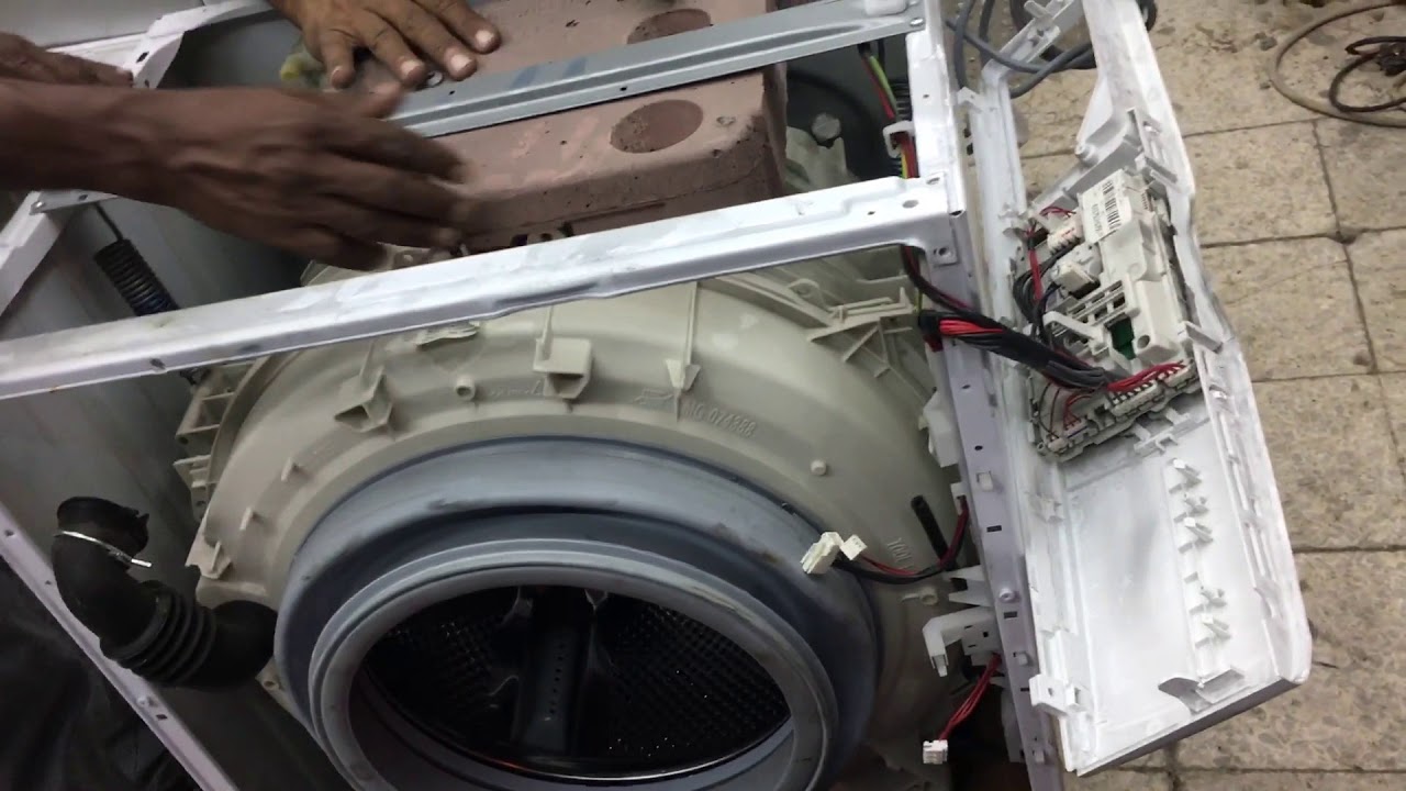 طريقه فك الغساله وايرلبول