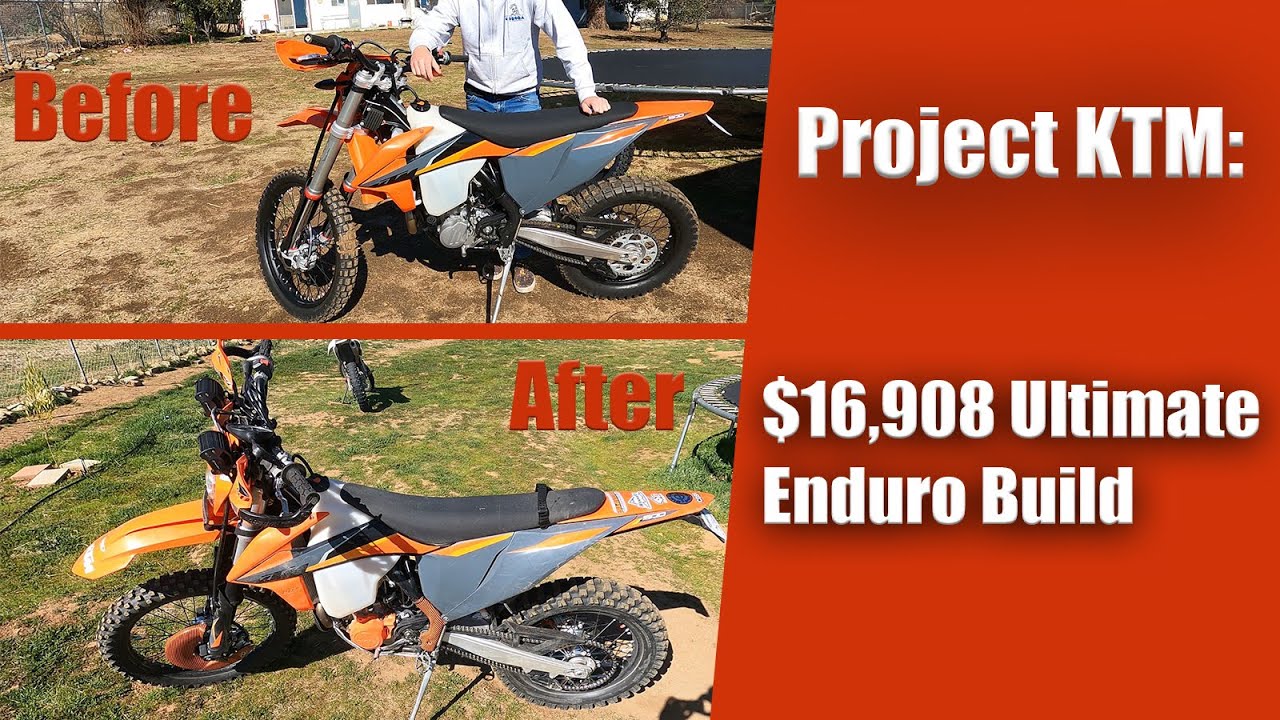 2021 KTM 500 EXC-F build | P3 Carbon, Enduro Engineering, Acerbis, Cyrcra, Bullet Proof designs, DDC