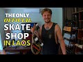 Buying a PRO Skateboard from the #1 Skate Shop in Laos | Goofy Skateboards