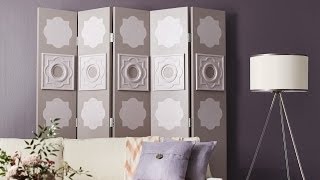 How To Make A Decorative Folding Screen