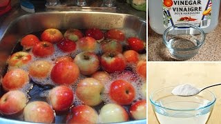 How to Clean and Remove Pesticides From Your Fruits and Vegetables