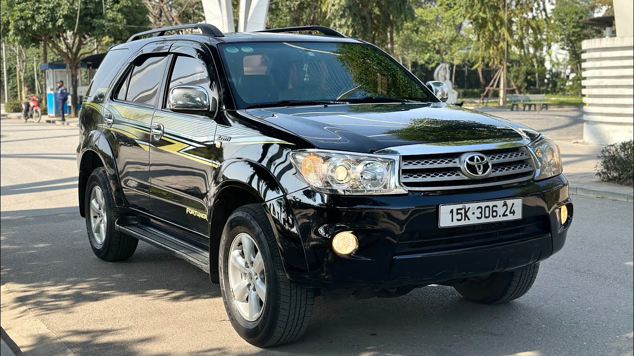 255tr TOYOTA FORTUNER 2009 stđ 2 cầu xe gia đình cực đẹp alo 0376468818
