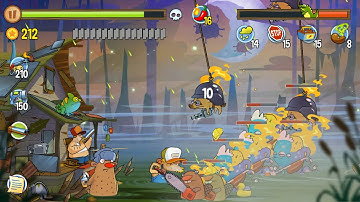 Swamp Attack - Hard Mode. Episode 10 Level 14 Gameplay Android walkthrough
