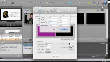 ProPresenter 5 Tutorial: Corner pinning (keystone correction) | ChurchTechCast.com Screencast show