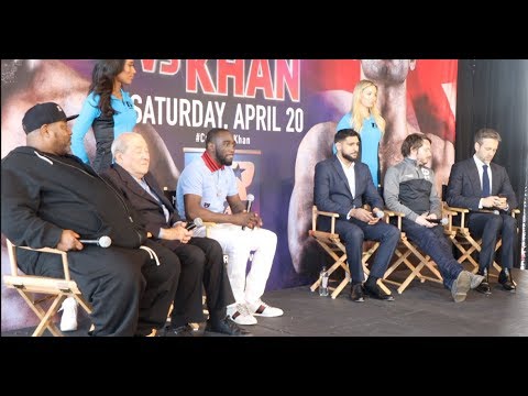 TERENCE CRAWFORD v AMIR KHAN - FULL & UNCUT NEW YORK PRESS CONFERENCE / CRAWFORD-KHAN