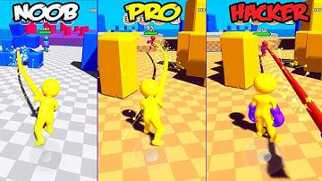 Curvy Punch 3D - NOOB vs PRO vs HACKER