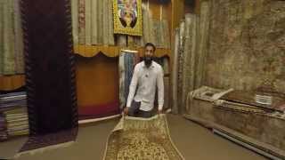 How to Buy a Persian or Kashmiri hand knotted Carpet - filmed and presented in  4k