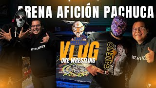 CONOCÍ A LA PARKA, GALENO DEL MAL &amp; MONSTER CLOWN en la ARENA AFICIÓN PACHUCA || VLOG UkeWrestling