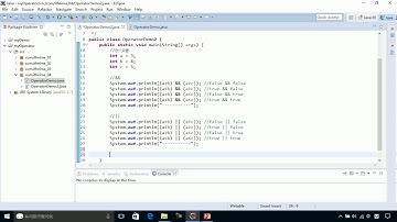 02 13 逻辑运算符&&和&的区别