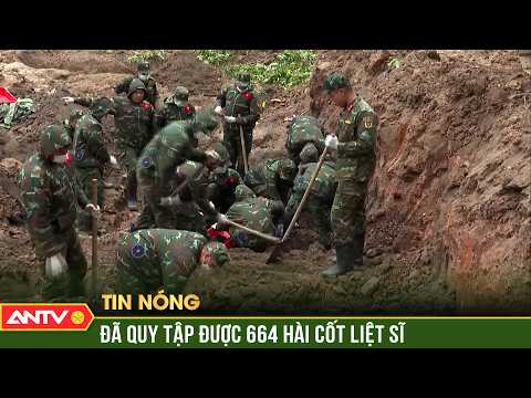 664 sets of remains of fallen soldiers recovered at Le Thi Rieng Park | ANTV