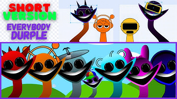 How to make a BUG? Tutorial Sprunki All Characters LIKE DURPLE Short Version Incredibox With Scratch