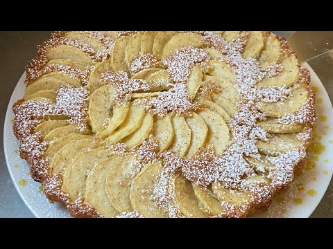 tarte-aux-pommes-sans-pÂte-brisÉ-trÈs-facile-et-💯/💯-rÉussi-طارطا-التفاح