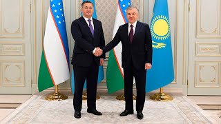 Шавкат Мирзиёев Қозоғистон Республикаси ташқи ишлар вазири Мурат Нуртлеуни қабул қилди