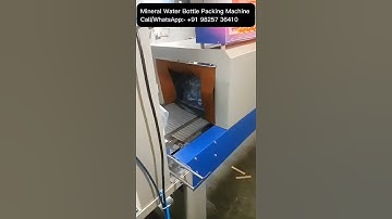 MIneral Water Bottle Packing Machine