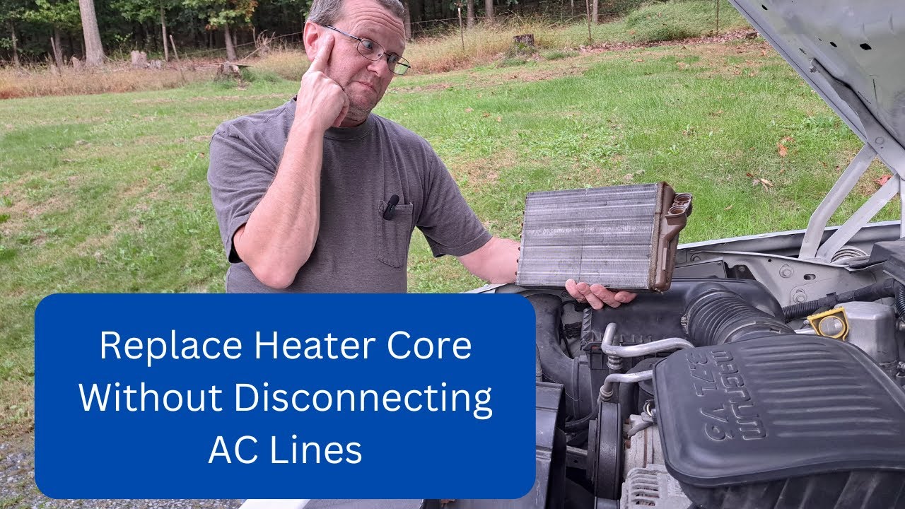 Dodge Dakota 2004 heater core replacement no AC lines disconnected ...